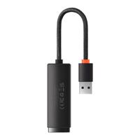 Síťový adaptér USB na RJ45 řady Baseus Lite, 100 Mb/s (černý) 033798