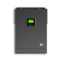 solární Měnič Off Grid s MPPT solární nabíječka Green Cell 48VDC 230VAC 3000VA/3000W Čistý Sinus INVSOL04