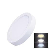 Solight LED mini panel CCT, přisazený, 12W, 900lm, 3000K, 4000K, 6000K, kulatý WD170