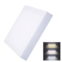 Solight LED mini panel CCT, přisazený, 18W, 1530lm, 3000K, 4000K, 6000K, čtvercový WD173