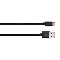 Solight USB kabel, USB 2.0 A konektor - USB B micro konektor, blistr, 2m