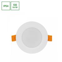 SPECTRUMLED DURE 3 DOWNLIGHT 5W Neutrální bílá 230V 110DEG IP54 IK06 95X31 Bílá ROUND INTEGRATED DRIVER SLI043021NW_PW