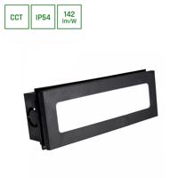 SPECTRUMLED ENCANTA 6W CCT 230V IP54 230x84x60MM Černá RECESSED FACADE LAMP SLI003034CCT_PW