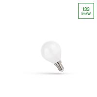 SPECTRUMLED LED BALL P45 E-14 230V 6W COG Neutrální bílá MILKY SPECTRUM