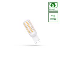 SPECTRUMLED LED G9 230V 4.2W Teplá bílá SMD 5Y WARRANTY PREMIUM SPECTRUM