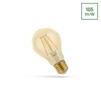 SPECTRUMLED LED GLS A60 E-27 230V 2W COG Teplá bílá RETROSHINE SPECTRUM