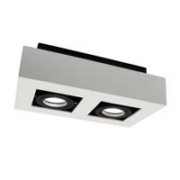 SPECTRUMLED MIRORA GU10 X2 SURFACE GU10 250V IP20 255X145X85MM Bílá Černá RECTANGLE ADJUSTABLE SPOT SLIP005046