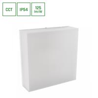 SPECTRUMLED SCATOLO 20W CCT 230V IP54 250x250x75MM Bílá FACADE LAMP SLI003038CCT_PW