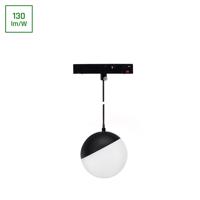 SPECTRUMLED SYSTEM SHIFT BASIC - GLOBE P BALL LUMINAIRE SUSPENDED 90MM 10W  3000K Černá