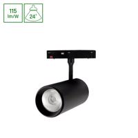 SPECTRUMLED SYSTEM SHIFT BASIC - SPOT L LUMINAIRE  DIRECTIONAL 55X120X180MM 20W 3000K Černá