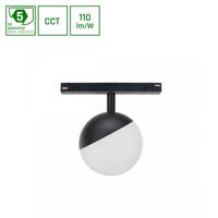 SPECTRUMLED SYSTEM SHIFT CCT- GLOBE SPHERE TRACK LIGHT FI100X130MM 5W 165DEG Černá CCT SWITCH 5Y WARRANTY