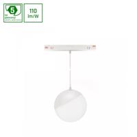 SPECTRUMLED SYSTEM SHIFT - GLOBE P SUSPENDED SPHERE TRACK LIGHT 100MM (850MM CABLE) 5W 165DEG Bílá 5Y WARRANTY