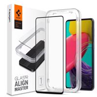 Spigen ALM Glass FC tvrzené sklo pro Samsung Galaxy M53 5G - černé 8809811861747