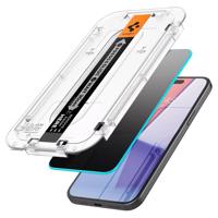 SPIGEN GLAS.TR "EZ FIT" 2-PACK IPHONE 15 PLUS PRIVACY TEMPERED GLASS 8809896752084