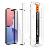 Spigen Glas.tR EZ Fit FC tvrzené sklo pro iPhone 15 - černé 8809896752299