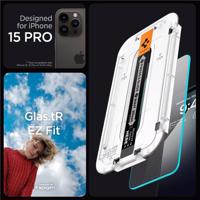 Spigen Glas.tR EZ Fit tvrzené sklo pro iPhone 15 Pro - 2 ks. 8809896752145