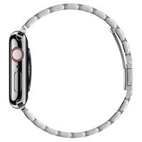 Spigen Modern Fit Band pro Apple Watch 4/5/6/7/8/9/SE/ Ultra (42/44/45/49 mm) - stříbrná 8809613768831