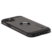 Spigen Tough Armor MagSafe pouzdro se stojánkem pro iPhone 15 Plus - kovově šedé 8809896750073