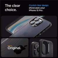 Spigen Ultra Hybrid Case pro iPhone 15 Pro - průhledné a černé 8809896750400