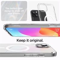 Spigen Ultra Hybrid Mag pouzdro s MagSafe pro iPhone 15 Plus - bílé 8809896749992