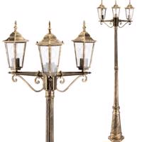 Svítidlo zahradní externí 3xE27 sloupek Lucerna BELLIS LUMILED LUMOGR0165