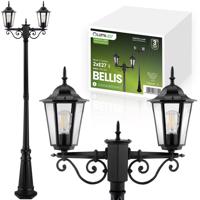 Svítidlo zahradní Stojící LED Sloupek 200cm E27 Lucerna externí Dekorační BELLIS LUMILED LUMOGR0132