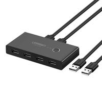 Switch Box UGREEN 30768B, USB 3.0 (černý) 046381