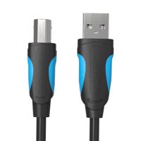 Tiskový kabel USB 2.0 A na USB-B Vention VAS-A16-B200 2m černý