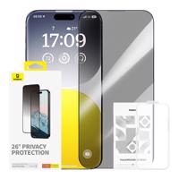 Tvrzené sklo Baseus Diamond iPhone 15 Pro pro ochranu soukromí 054907