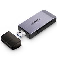 UGREEN 4 v 1 USB adaptér SD + čtečka karet microSD (stříbrná) 022512