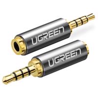 Ugreen audio adaptér jack 2,5 mm samec na jack 3,5 mm samice černý (20501) 6957303825011