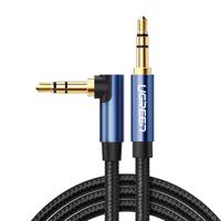 Ugreen audio kabel 2 x mini jack 3,5 mm 0,5 m modrý (AV112) 6957303861781