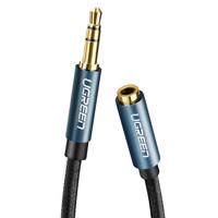 UGREEN AV118 Prodlužovací audio kabel 3,5 mm jack AUX, 1 m (modrý) 024253