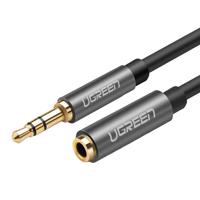 UGREEN AV118 Prodlužovací audio kabel 3,5 mm jack AUX, 2 m (černý) 024308