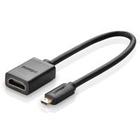 Ugreen cable Kabel adaptéru HDMI - micro HDMI 19 pin 20cm černý (20134) 6957303801831