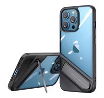 Ugreen Fusion Kickstand Case pevné pouzdro s gelovým rámem a stojánkem pro iPhone 13 Pro černé (90153) 6957303891535