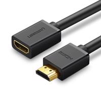 Ugreen HDMI (samec) - HDMI (samice) 2.0 4K adaptérový kabel 1m černý (HD107) 6957303811410