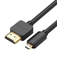 Ugreen kabel HDMI - micro HDMI 19 pin 2.0v 4K 60Hz 30AWG 1,5m černý (30102) 6957303831029