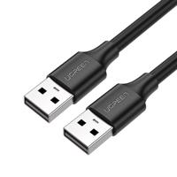 Ugreen kabel USB 2.0 (samec) - USB 2.0 (samec) 0,5 m černý (US128 10308) 6957303813087