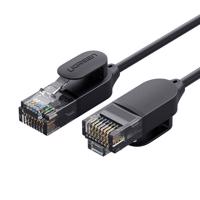 UGREEN NW122 Ethernet RJ45, Cat.6A, síťový kabel UTP, 0,5 m (černý) 023418