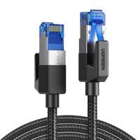 UGREEN NW153 Opletený síťový kabel, Ethernet RJ45, Cat.8, F/FTP, 1,5 m (černý) 028123