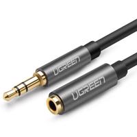 UGREEN Prodlužovací audio kabel AUX 3,5 mm jack kabel, 3 m (šedý) 020156