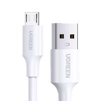 UGREEN US289 Kabel USB 2.0 A na Micro USB s niklovým pokovením 0,25 m bílý 6957303861392