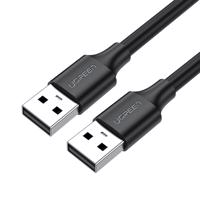 Ugreen USB - USB 2.0 kabel 480Mb/s 0,25 m černý (US102) 6957303813070