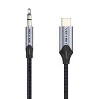 Vention Audio kabel USB-C na 3,5mm mini jack 1 m černý