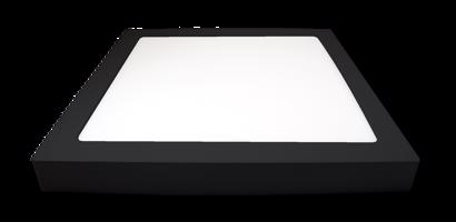 Vipelectro LED panel přisazený 18W 210x210mm, černý, NEUTRÁLNÍ BÍLÁ V1129