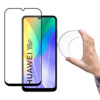 Wozinsky Full Cover Flexi Nano glass film tvrzené sklo s rámečkem Huawei Y6p černé 5907769315169