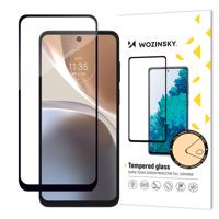 Wozinsky Full Glue Tvrzené sklo Motorola Moto G32 9H Celoplošné tvrzené sklo s černým rámečkem 5907769309489