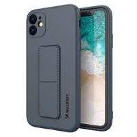 Wozinsky Kickstand Case silikonové pouzdro se stojánkem iPhone 11 Pro Max navy blue 5907769316814