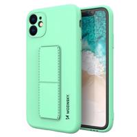 Wozinsky Kickstand Case silikonové pouzdro se stojánkem pro Samsung Galaxy A22 4G mint 5907769318429